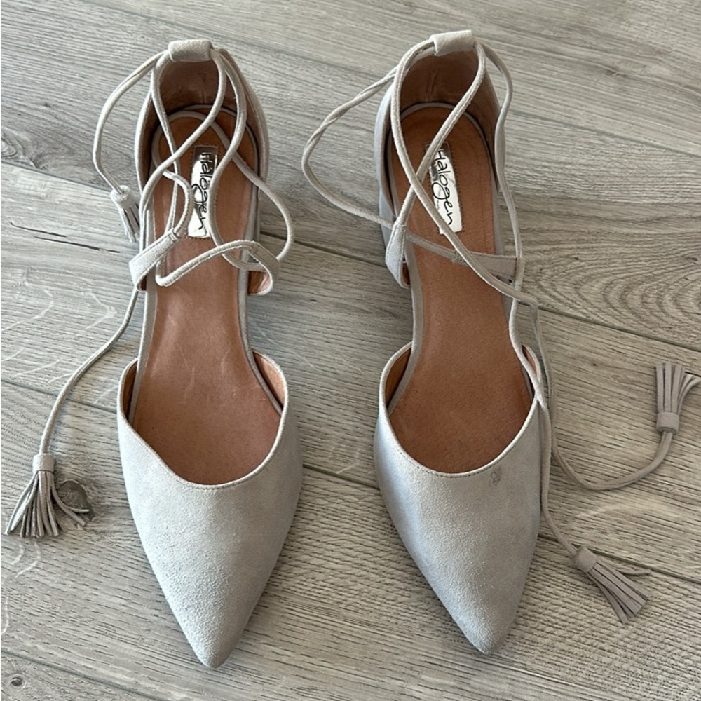Halogen Block Heel